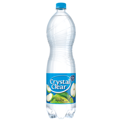 Crystal Clear Sparkling Apple Smaak